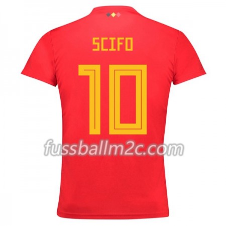Fußballtrikots Belgien Scifo 10 Heim Trikotsatz WM 2018 Fußballtrikots Belgien Scifo 10 Heim Trikotsatz WM 2018